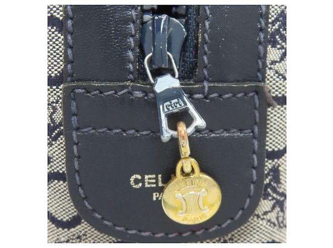 Céline Borsa Celine C. Sulky Canvas da donna Blu navy - vista 19
