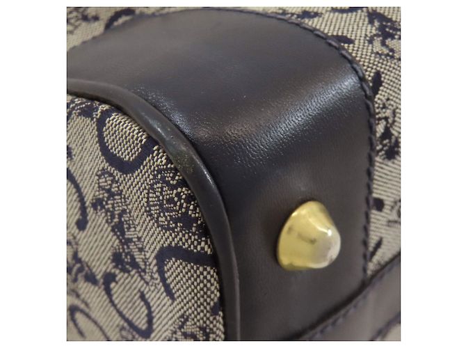 Céline Borsa Celine C. Sulky Canvas da donna Blu navy - vista 26