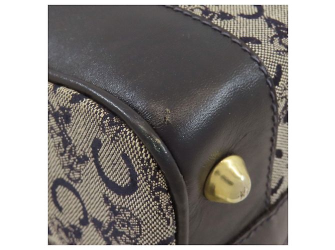 Céline Borsa Celine C. Sulky Canvas da donna Blu navy - vista 28