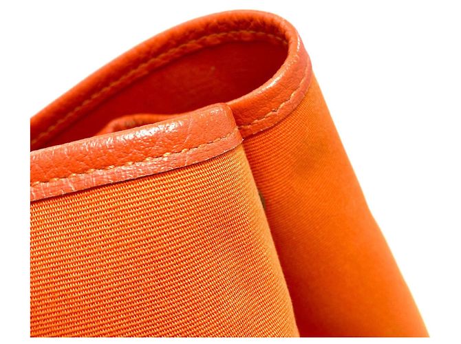 Hermès Sac cabas Hermes Garden Party PM Orange - vue 14