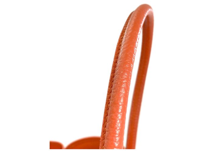 Hermès Sac cabas Hermes Garden Party PM Orange - vue 19