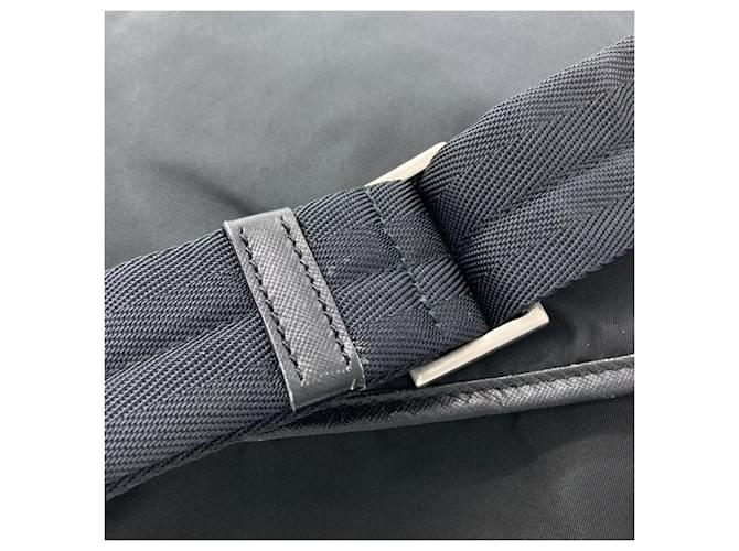 Borsa a Spalla Prada Logo Nero - vista 20