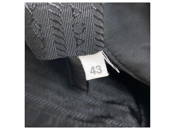 Borsa a Spalla Prada Logo Nero - vista 7