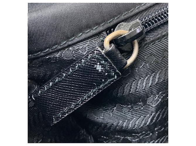 Borsa a Spalla Prada Logo Nero - vista 9