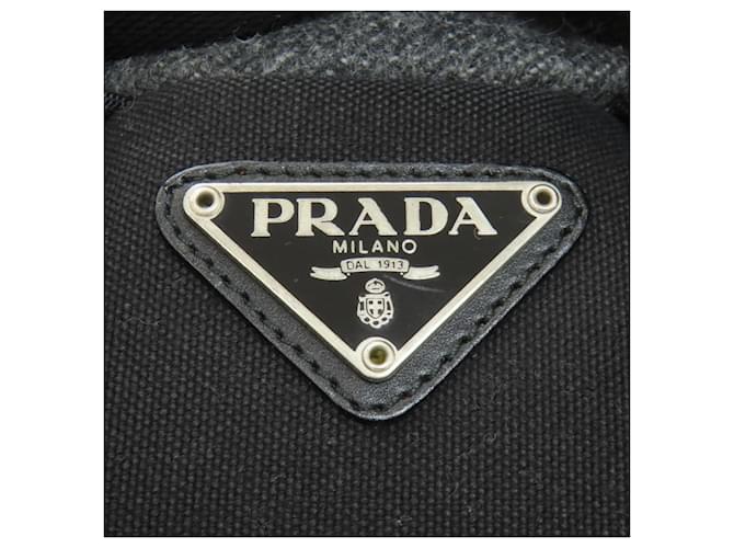 Zaino in lana Prada Marrone - vista 9