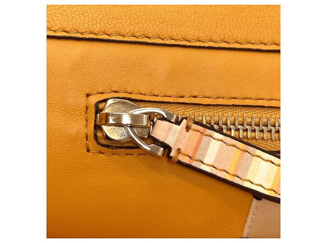 Autre Marque Borsa a mano 2-Way in pelle borchiata Valentino Arancione - vista 11