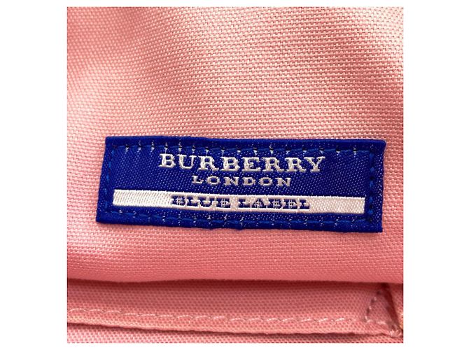 Borsa a tracolla Burberry Blue Label con motivo Check Porpora - vista 6
