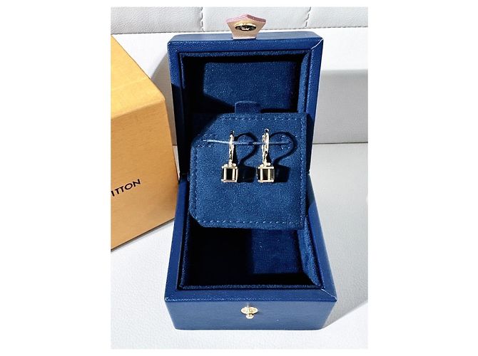 Orecchini Louis Vuitton Emprise Citrino Oro Giallo 18K D'oro - vista 7