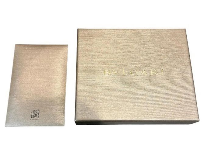 Bulgari Bvlgari Bi-fold Wallet for Men Black Blue - view 5