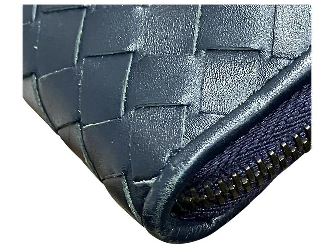 Borsa Second in pelle Intrecciato Bottega Veneta Nero - vista 8