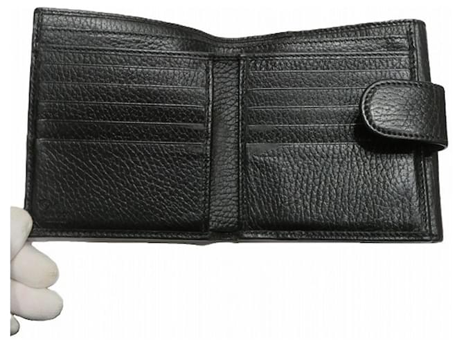 Gucci Interlocking G Tri-fold Wallet Schwarz - Ansicht 3