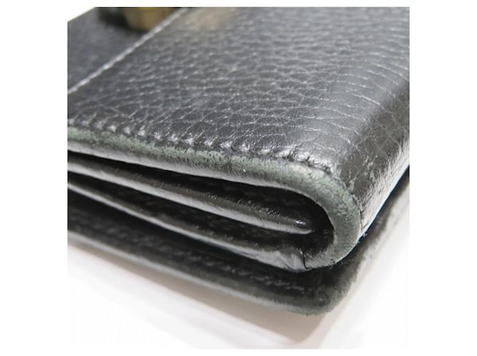 Gucci Interlocking G Tri-fold Wallet Schwarz - Ansicht 8