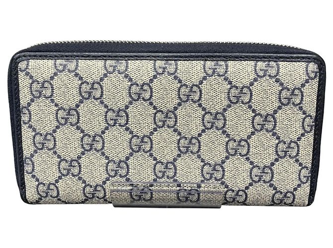 Gucci Interlocking G Long Wallet GG Supreme Beige - Ansicht 2