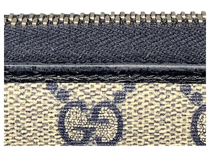 Gucci Interlocking G Long Wallet GG Supreme Beige - Ansicht 7