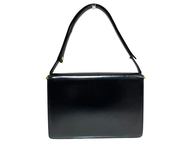 Borsa a mano e borsa a tracolla Gucci Old Interlocking G Flap Nero - vista 2