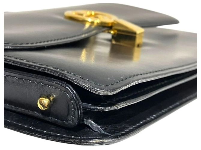 Borsa a mano e borsa a tracolla Gucci Old Interlocking G Flap Nero - vista 6