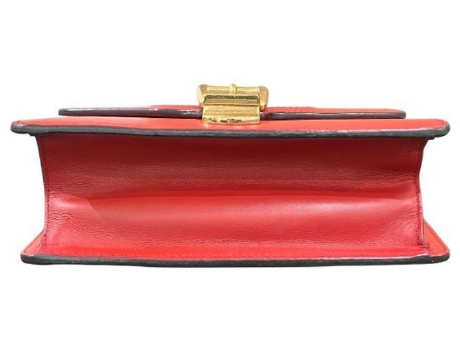 Borsa a mano/Borsa a tracolla Gucci Sylvie 431666 Rosso - vista 3