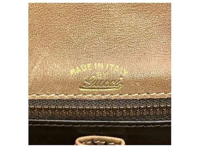 Borsa a Spalla Gucci Horsebit Marrone - vista 4