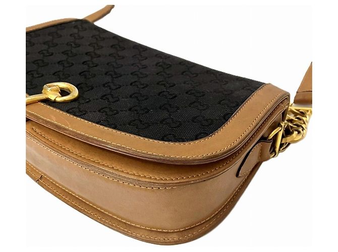 Borsa a Spalla Gucci Horsebit Marrone - vista 8
