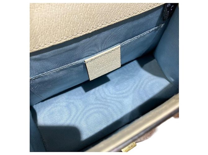 Borsa Gucci Sylvie Bee Star 470270 Crudo - vista 6