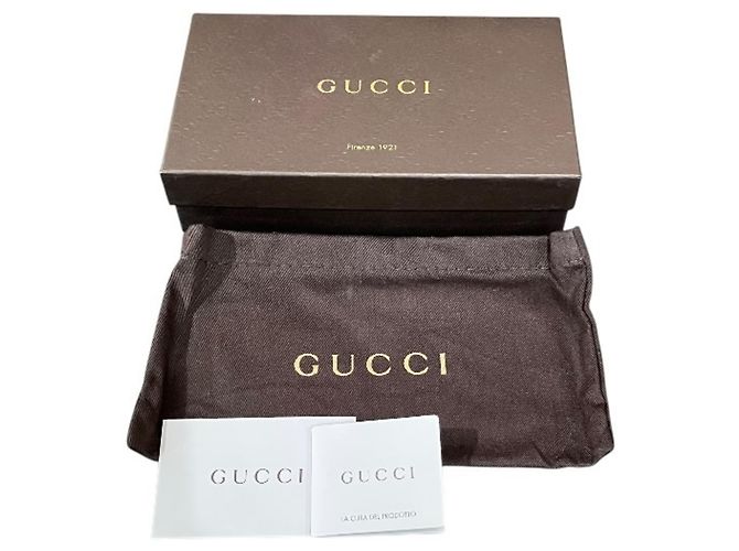 Gucci Double G Continental Wallet Pink Rot Lila - Ansicht 5