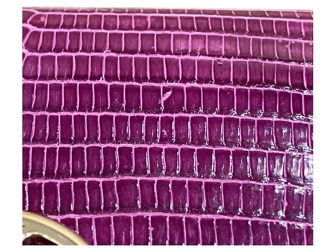 Gucci Double G Continental Wallet Pink Rot Lila - Ansicht 9