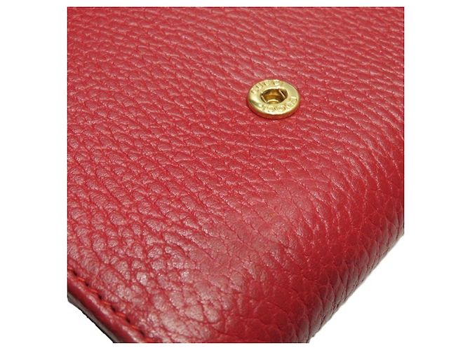 Cartera Compacta Gucci Double G Roja - vista 8