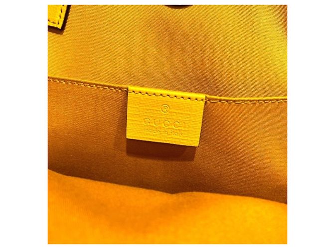 Borsa Tote per bambini Gucci Interlocking G Snail Giallo Blu navy - vista 4