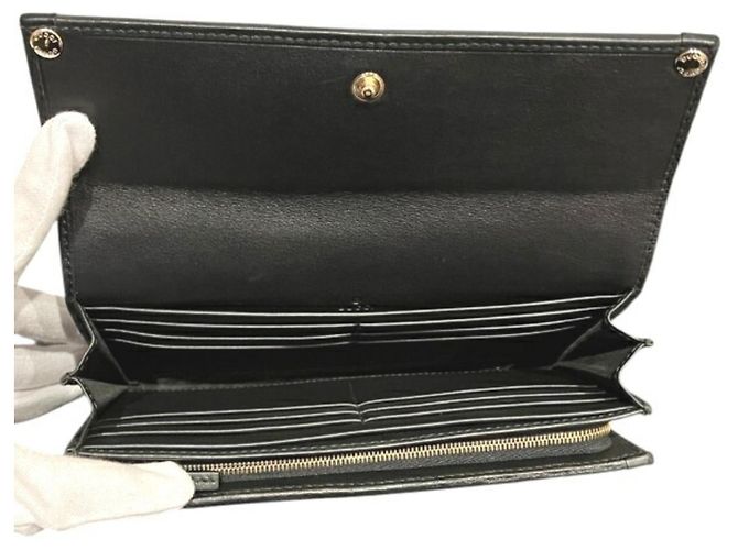 Cartera larga Gucci Diamante 273677 Negro - vista 7