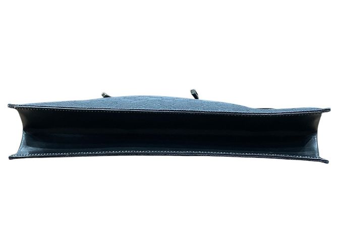 Gucci Canvas Tote Bag Black - view 3