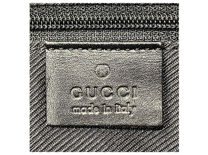 Gucci Canvas Tote Bag Black - view 4