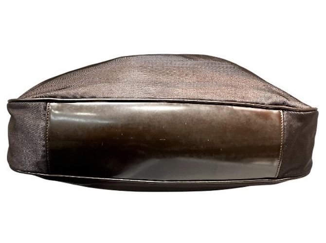 Borsa Gucci Bamboo - Pelle marrone - vista 3