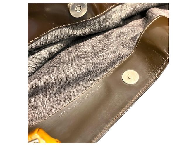 Borsa Gucci Bamboo - Pelle marrone - vista 9