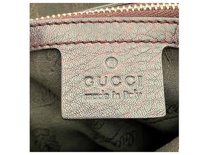 Borsa Tote Gucci Bamboo Marrone Beige - vista 4