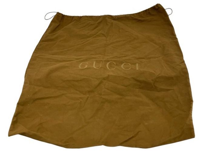 Borsa Tote Gucci Bamboo Marrone Beige - vista 5