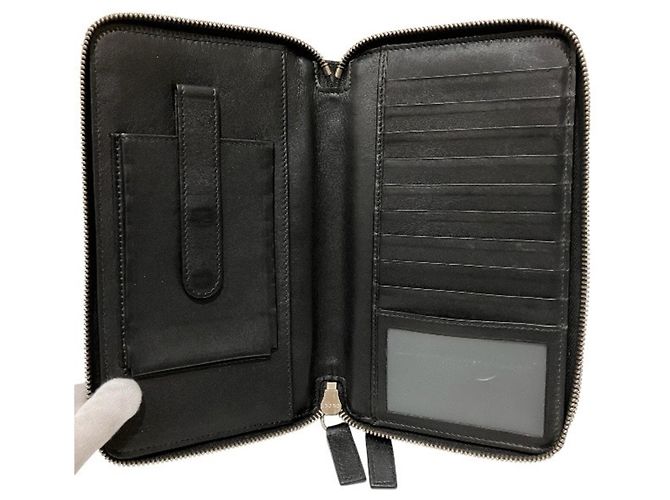 Gucci Microguccissima Black Leather Long Wallet - view 5