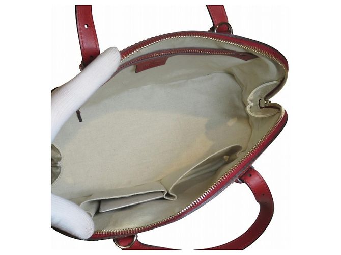 Borsa 2-Way Microguccissima di Gucci Borsa a tracolla Rosso - vista 6