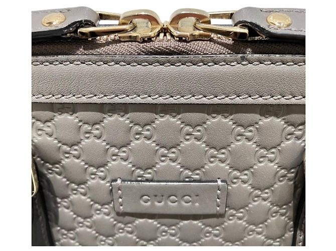 Borsa 2-Way Microguccissima Gucci Marrone - vista 8