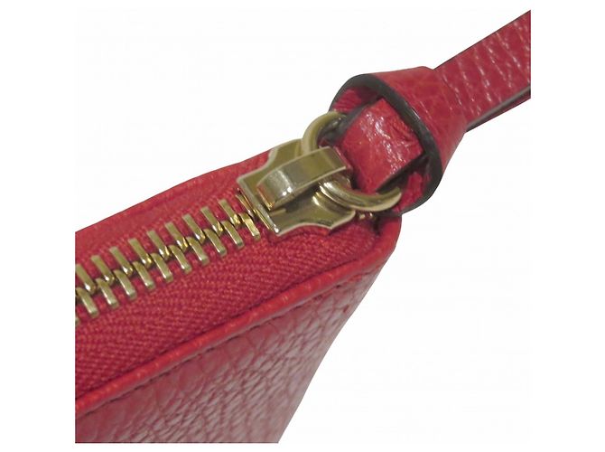 Monedero de cuero rojo Gucci Roja - vista 5