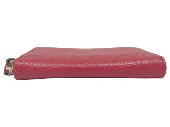 Monedero de cuero rojo Gucci Roja - vista 8