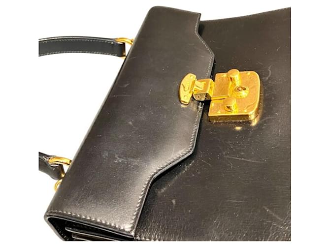 Borsa Gucci Lady Lock Nero - vista 6