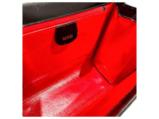 Borsa Gucci Lady Lock Nero - vista 7