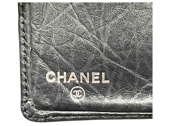 Chanel Cambon Line Matelassé Bi-fold Wallet Schwarz - Ansicht 4