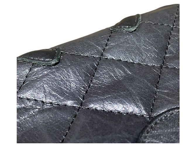 Chanel Cambon Line Matelassé Bi-fold Wallet Schwarz - Ansicht 7
