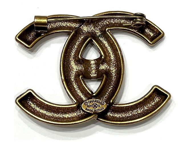 Chanel Coco Mark B21 K Brosche Golden - Ansicht 5