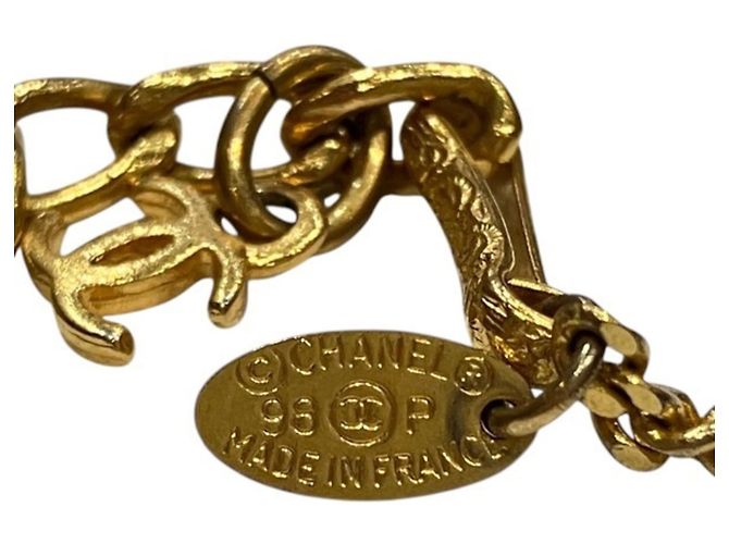 Bracciale Chanel Coco Mark 98P Soccer Ball per donna Bianco D'oro - vista 2