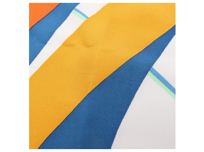 Hermès Hermes Carre Geant 140 Toucans de Paradis Schal Weiß Mehrfarben - Ansicht 8