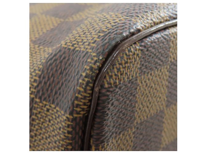 Borsa Tote Louis Vuitton N51183 Saleya PM Marrone Damier ebene - vista 18