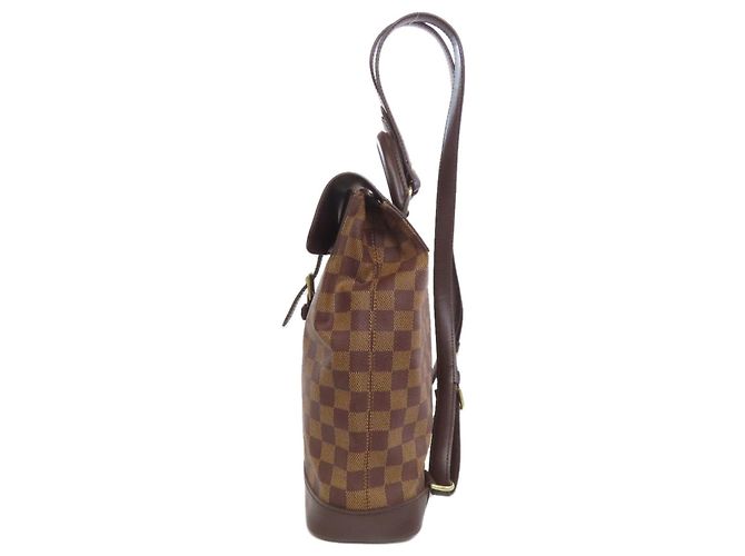 Louis Vuitton N51132 Soho Backpack Marrone Damier ebene - vista 3