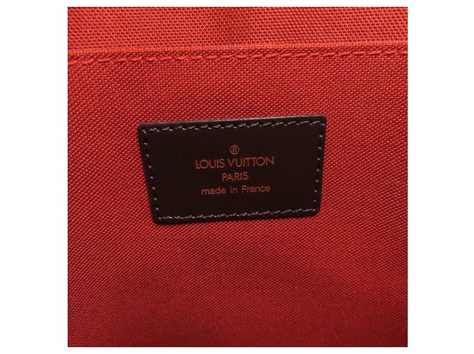 Borsa Tote Louis Vuitton Clifton Marrone Damier ebene - vista 6